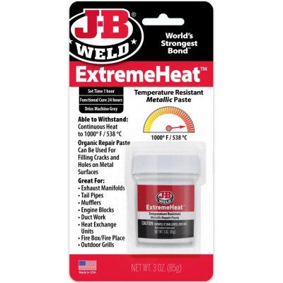 J-B WELD ExtremeHeat opravná epoxidová pasta s odolností do 538°C 85g – Sleviste.cz