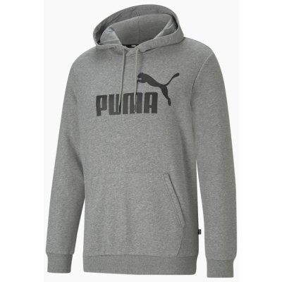 Puma Essentials Big Logo Hoodim šedá – Zboží Mobilmania