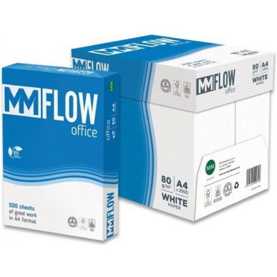 MM Flow Office A4, 80 g, 5 x 500 listů – Zbozi.Blesk.cz