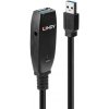 usb kabel Lindy 43353 USB, USB 3.2 Gen 1 (3.1 Gen 1) USB A, 3m, černý