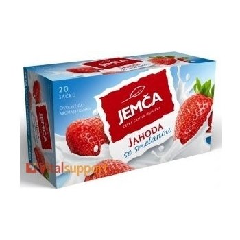 Jemča ovocný jahoda se smetanou 20 x 2 g