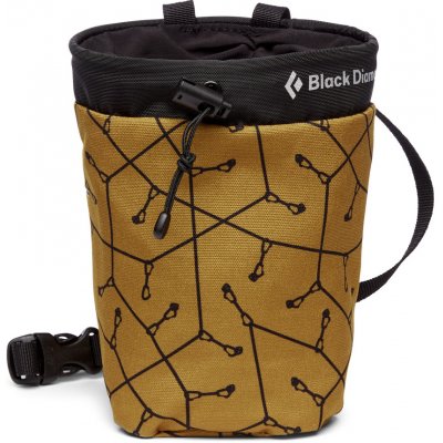 Black Diamond Gym Chalk Bag Gym Sport Print M/L hnědá – Zbozi.Blesk.cz