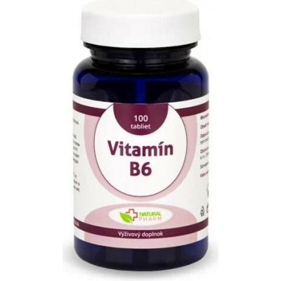 Natural Pharm Vitamín B6 100 tablet – Hledejceny.cz
