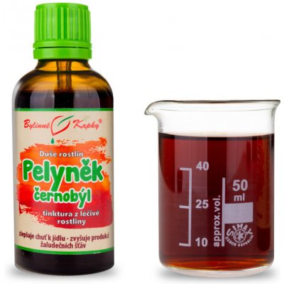 Bylinné kapky Duše rostlin Pelyněk černobýl tinktura 50 ml – Hledejceny.cz