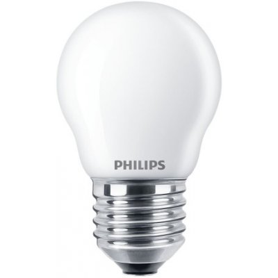 Philips LED kapka filament P45 2W/25W E27 2700K 250lm NonDim 15Y opál˙ – Hledejceny.cz