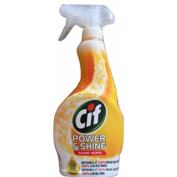 Cif Power & Shine kuchyně čistící sprej 500 ml