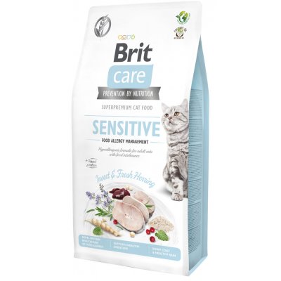 Brit Care Cat Grain-Free Sensitive Insect Food Allergy Management 7 kg