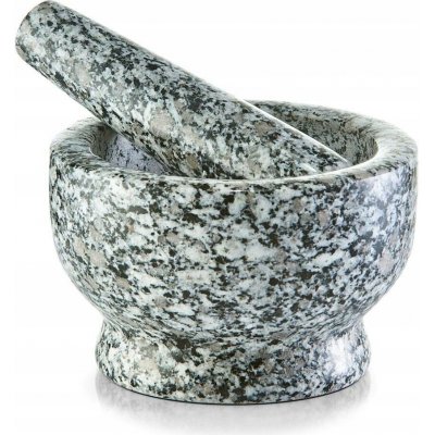 Zeller Kuchyňský Hmoždíř GRANIT s paličkou, šedý, 13×8 cm – Hledejceny.cz