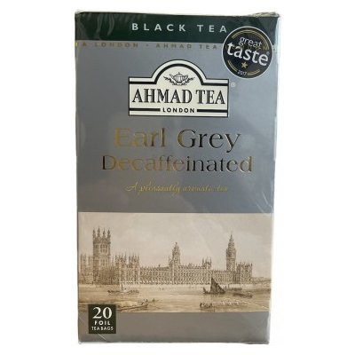 Ahmad Earl Grey Decaffeinated 20 x 2 g – Zbozi.Blesk.cz