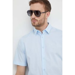 Calvin Klein pánská košile regular s klasickým límcem K10K109440 modrá