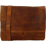 Green Wood Luxusní pánská kožená taška Entonio camel – Zboží Dáma
