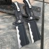 Nůž Andre De Villiers Knives Battle Cleaver M390 Titanium Handles