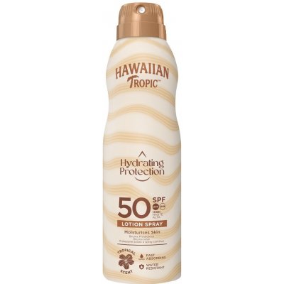 Hawaiian Tropic Silk Hydration SPF50 sprej na opalování 220 ml – Zboží Mobilmania