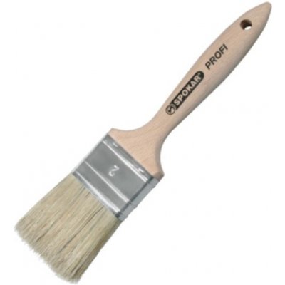 SPOKAR Štětec PLOCHÝ Dřevěný silný PROFI 332 Č.3.5 – Zboží Mobilmania