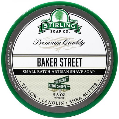 Stirling Shave soap Baker street mýdlo na holení 170 ml