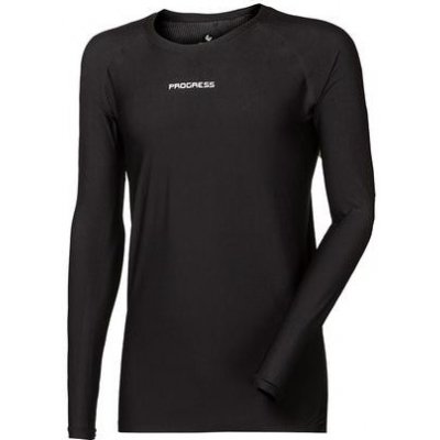 Progress RAPTOR LS pánské sportovní triko s dlouhým rukávem XL černá