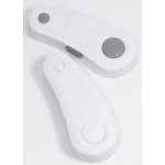 Zopa zámek skříněk 2ks white/grey – Sleviste.cz