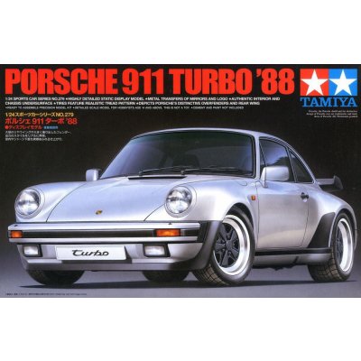 Welly Porsche 911 Turbo 3 Žlutá 1:24