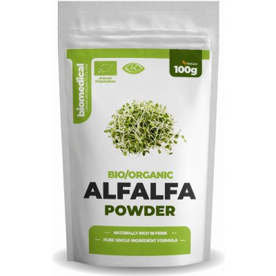 BioMedical Bio Alfalfa prášek 100 g – Hledejceny.cz