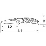 KS TOOLS Zavírací nůż 907.2220 – Zboží Mobilmania
