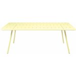 Fermob Luxembourg 207 x 100 cm kovový stůl Citronově žlutý – Hledejceny.cz