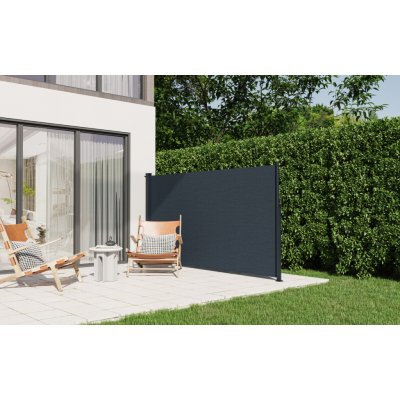 BestBerg BBSU-S350CG Zatahovací markýza/boční zástěna 180 x 350 cm šedá – Zboží Mobilmania