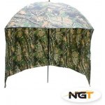 NGT Deštník s bočnicí kamuflážní 220 cm – Zboží Mobilmania