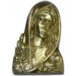 DiaSegment Obličej panny Marie 20 cm, zlatá – Hledejceny.cz