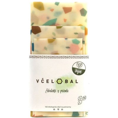 Voskované ubrousky Včelobal Vegan set 3 ks Minimal | | vícebarevná | | | Včelobal | – Zbozi.Blesk.cz