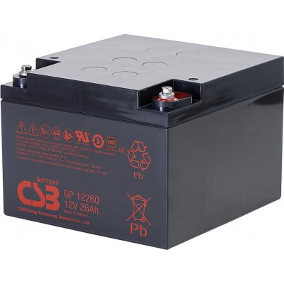 CSB GP12260 12V 26Ah – Hledejceny.cz