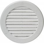 Haco HACO Větr.mříž.kul.prům.10cm síťka, bílá VM100B – Sleviste.cz