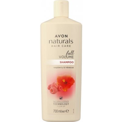 Avon Naturals Volumizing Shampoo s malinou a ibiškem 700 ml