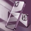 Pouzdro a kryt na mobilní telefon Apple X-Level gelový s pevnými zády na iPhone 15 - fialové