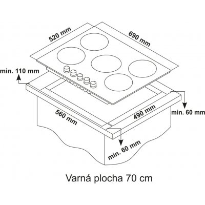 Kluge KPG7020BG – Zboží Dáma