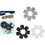 MFP Paper Dekorace květina přírodní 12ks 4cm mix – Hledejceny.cz