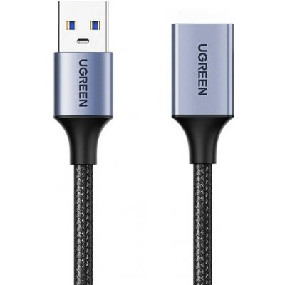 Ugreen US115 USB / prodlužovací - USB 3.0 5Gb/s, 1m, šedý – Zboží Mobilmania