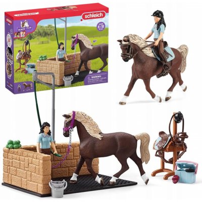 Schleich Horse Club Myčka pro koně Emily a Luna – Zbozi.Blesk.cz