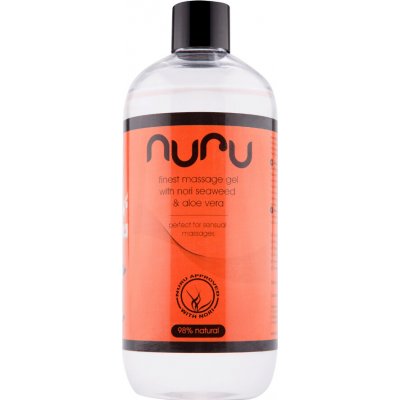 Masážní olej Nuru - Massage Gel with Nori Seaweed & Aloe Vera 1000 ml – Zboží Dáma