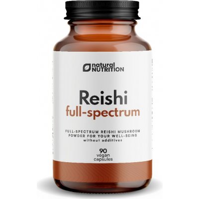 Natural Nutrition Reishi Full-Spectrum 90 kapslí – Hledejceny.cz