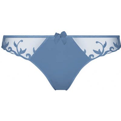 Simone Perele Dámská tanga 131707 Denim blue 584 modrá