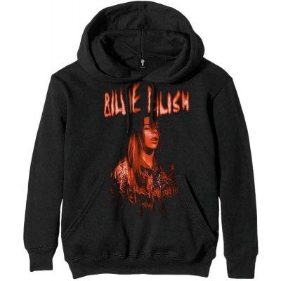 Billie Eilish mikina Spooky Logo Black – Zboží Dáma