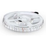 V-TAC LED pás do interiéru RGB 6W/m 500LM/m 12V 30LED/m IP20 – Hledejceny.cz