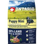 Ontario Puppy Mini Lamb & Rice 2,25 kg – Zboží Mobilmania