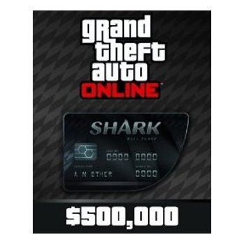 Grand Theft Auto Online Bull Shark Cash Card 500,000$