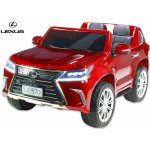 Daimex elektrické autíčko Lexus LX 570 4x4 plná výbava 2.4g dálkové ovládání lakované vínová