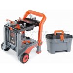 Smoby pracovní vozík Black & Decker Devil Workmate 3v1 s nářadím a 18 doplňky – Zbozi.Blesk.cz