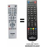 Dálkový ovladač Predátor Toshiba DVD-Rekorder DR-250 DR-255 – Hledejceny.cz