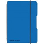 Herlitz sešit flex A6 čtverečkovaný PP modrý – Zboží Dáma