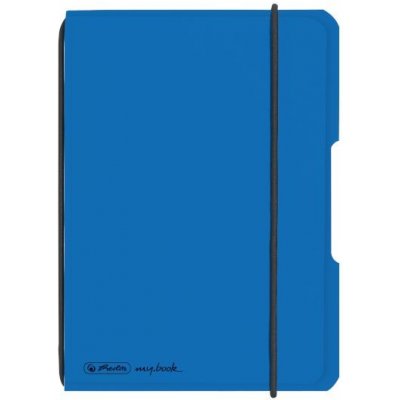 Herlitz sešit flex A6 čtverečkovaný PP modrý – Zboží Dáma