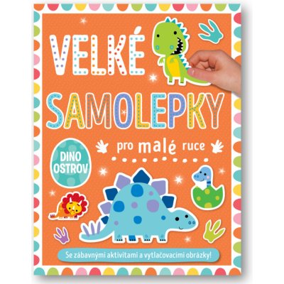 Velké samolepky pro malé ruce Dino ostrov – Zboží Mobilmania